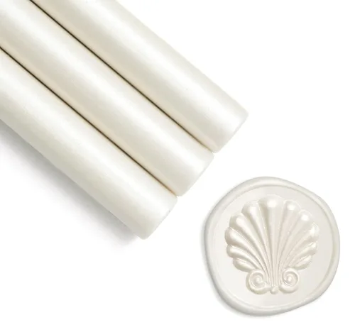 Miniatura 17 de UNIQOOO - Barras de cera mini para pistola de pegamento para sello de cera – Oro metálico prosecco, ideal para invitaciones de boda, tarjetas