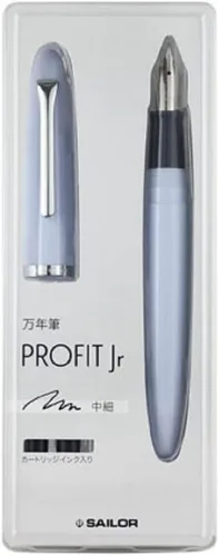 Miniatura 2 de Pluma estilográfica Sailor Profit Jr. Pluma estilográfica de punta mediana fina lila (morado claro) 12-0222-350 con bolígrafo táctil con punta