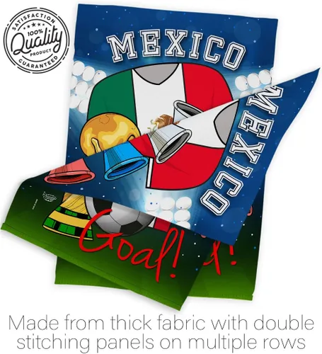 Miniatura 7 de Bandera de la Copa Mundial de Fútbol de México, juego deportivo, pelota de fútbol, actividades de entretenimiento, decoración física, pancarta