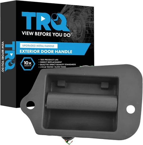 Miniatura 171 de TRQ Manija de puerta exterior delantera derecha cromada para el lado del pasajero compatible con Dodge Durango Jeep Grand Cherokee 2011-2021