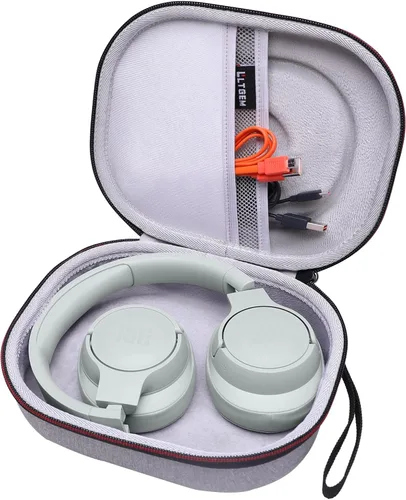 Miniatura 12 de LTGEM - Funda compatible con JBL Tune 770NC / 510BT / 720BT / 520BT / 520C / 670NC, para auriculares JBL Live 770NC / 670NC / 680NC / 780NC, azul