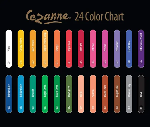 Miniatura 6 de Cezanne Creative Mark - Lápices de colores de primera calidad, tierra italiana, paquete de 6 lápices de dibujo altamente pigmentados, lápices