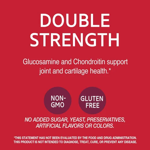 Miniatura 4 de 21st Century Glucosamina Condroitina 500/400mg - Doble Fuerza, cp 210 Recuento