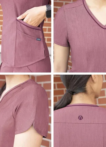 Miniatura 4 de Adar Pro Scrubs para mujer - Moderno cuello en V