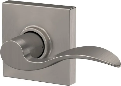 Miniatura 8 de SCHLAGE - Manija Accent con cerradura para pasillos y armarios y moldura Collins en níquel satinado - F10 ACC 619 COL