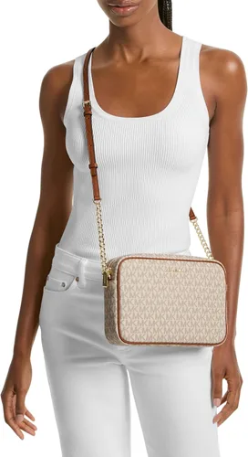Miniatura 4 de MICHAEL Michael Kors Jet Set - Juego de cruz de piel Saffiano grande