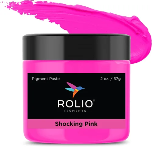 Miniatura 11 de Rolio Pasta de pigmento, tarro de 2 onzas, ultra violeta, ideal para proyectos de epoxi, tinte rico para arte vibrante, tinte de resina epoxi