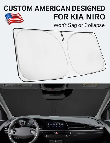 Miniatura 379 de Proadsy Parasol plegable para parabrisas delantero 2026, ajuste personalizado, accesorios para CRV SUV LX EX EX-L EX-L Navi Touring 2017-2022