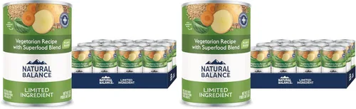 Miniatura 11 de Natural Balance Limited Ingredient Alimento enlatado húmedo para perros adultos, sin granos, receta de pollo y batata, 13 onzas (paquete de 12)