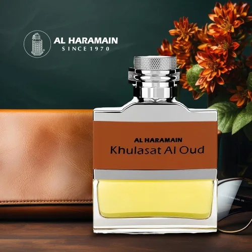 Miniatura 2 de Al Haramain Khulasat Al Oud - Colonia para hombres - Perfume árabe de larga duración para hombres - Fragancias Oud Eau de Parfum - 3.3 oz