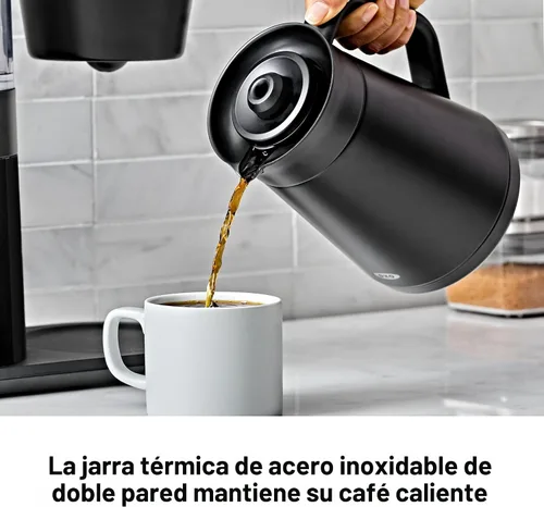 Miniatura 5 de OXO Brew - Cafetera de 9 tazas, color negro mate