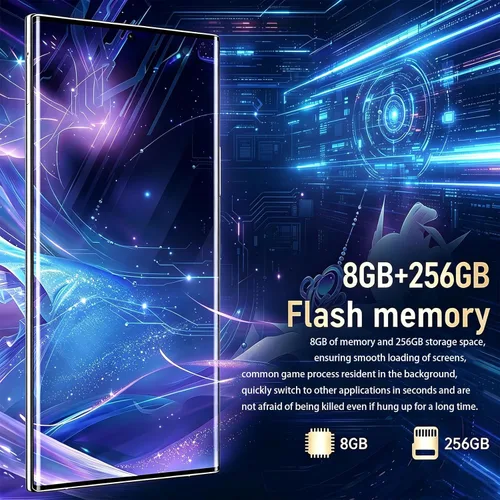 Miniatura 3 de Teléfonos celulares desbloqueados C24U, bolígrafo integrado, pantalla HD 6.82 8+256GB Smartphone, Android 14 6800mAh batería de larga duración 5G