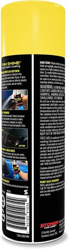 Miniatura 2 de Stoner Car Care 91034 Trim Shine – Revestimiento protector de vinilo y plástico para detalles automotrices interiores y exteriores, restaurador