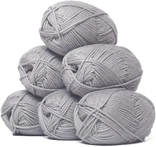 Miniatura 27 de 100% lana pura Superwash de Alpaca Warehouse, juego de 3 madejas (150 gramos) de peso DK - Procedencia directa de Perú - Celestialmente suave