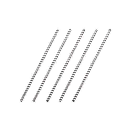 Miniatura 8 de uxcell Varilla redonda sólida de acero inoxidable 304 de 0.118 in x 9.843 in para manualidades de bricolaje - 5 piezas