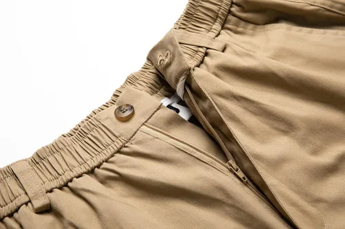 Miniatura 5 de AIFARLD Pantalones cargo para hombre con bolsillos, pantalones deportivos de algodón para senderismo, casuales, atléticos, deportivos