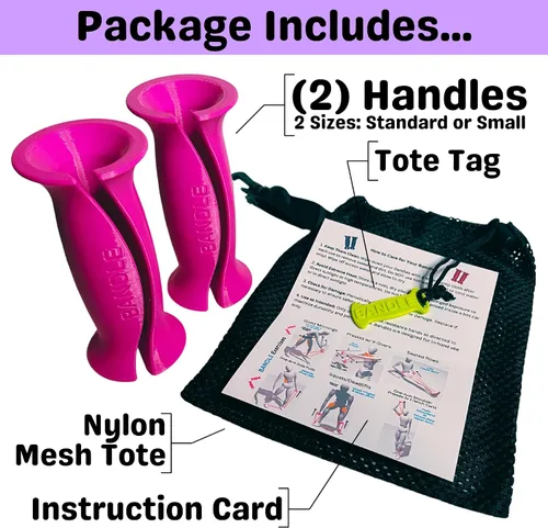 Miniatura 6 de Bandle™ - Verdaderas asas ergonómicas para bandas de resistencia Libera todo el potencial de entrenamientos de cuerpo completo sin dolor