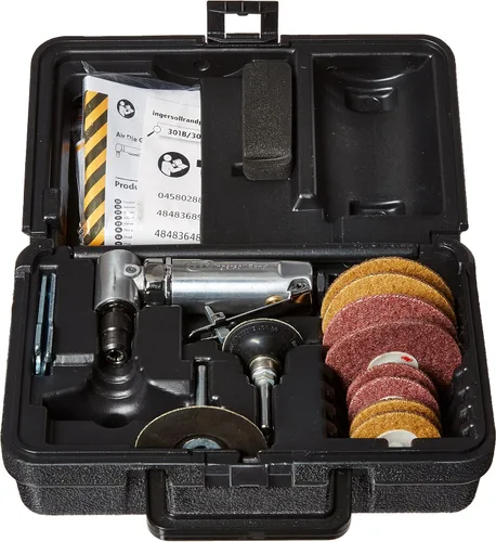 Miniatura 3 de Ingersoll Rand 301B32MK Kit de Amoladora Angular de Matriz, 1/4 Pulgada, 21,000 rpm
