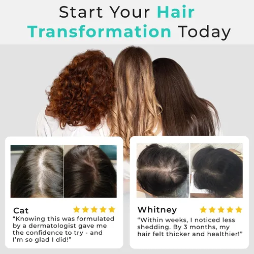 Miniatura 5 de Hair Plus MD Suplemento para el Crecimiento del Cabello, 120 Cápsulas – Apoya el Crecimiento y la Densidad del Cabello – Desarrollado por