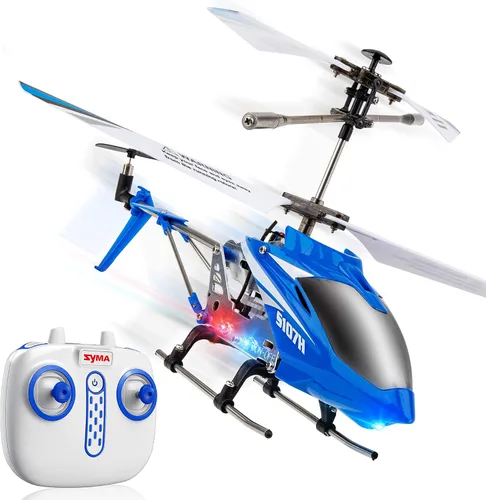 Miniatura 10 de SYMA S107H-E Helicóptero RC para niños de 8-12 años y principiantes, helicóptero de control remoto con retención de altitud, 2 modos de velocidad