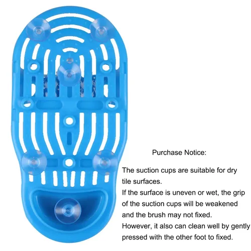 Miniatura 6 de Kissbuty Magic Feet Cleaner Simple Foot Scrubber Shower Spa Cepillo de limpieza fácil de pies exfoliante masajeador de pies para adultos unisex, 1