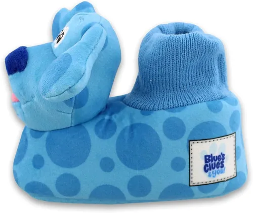 Miniatura 6 de Nickelodeon Blue's Clues & You - Pantuflas de felpa 3D para niños pequeños