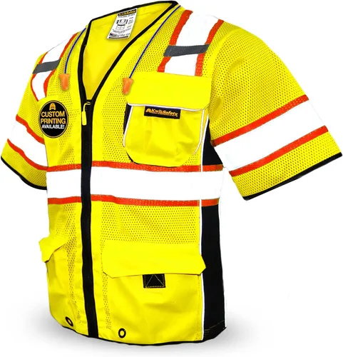 Miniatura 13 de KwikSafety - Charlotte, NC - Men's & Women's Class 3 Safety Vest PPE Hi Vis Reflective ANSI OSHA