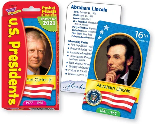 Miniatura 2 de Presidentes de EE.UU tarjetas de bolsillo