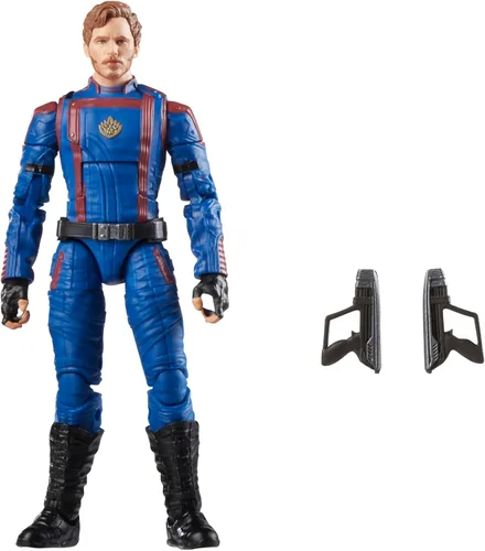 Marvel Legends Series Star-Lord, Guardians of The Galaxy Vol. 3 - Figuras de acción coleccionables de 6 pulgadas, juguetes para edades de 4 años en