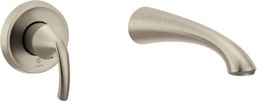 Glyde WT371BN - Grifo de bañera de un solo mango de níquel cepillado con alcance de boquilla de 10 pulgadas Oil Rubbed Bronze