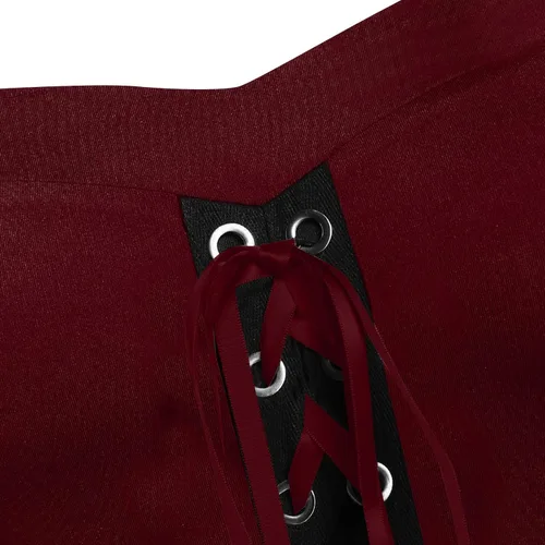 Miniatura 3 de Vestido punk gótico para mujer, conjunto bohemio gótico de cintura alta, vestido de hada, vestido de manga de mariposa con hombros descubiertos