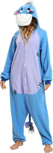 Miniatura 6 de NAITOKE Pijama de cosplay para adultos, disfraz de Halloween, disfraz de puntada de Perry The Platypus