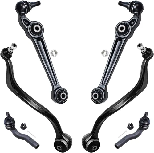 Miniatura 100 de Detroit Axle - Kit de extremo delantero para Chrysler 300 Dodge Charge Challenger 2011-2023, 2 brazos de control inferiores traseros 2 rótulas