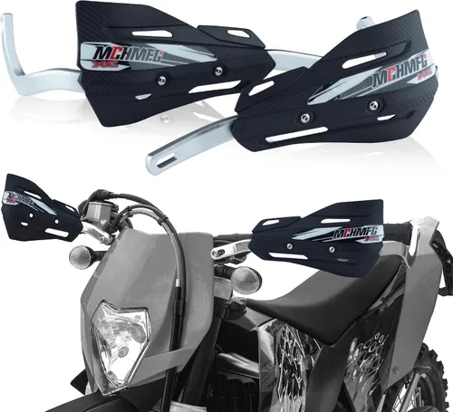 Miniatura 6 de Paramanos de moto de cross con empuñaduras, protectores de mano de motocicleta de 7/8 pulgadas y 1 1/8 pulgadas para cuatrimoto, soporte universal