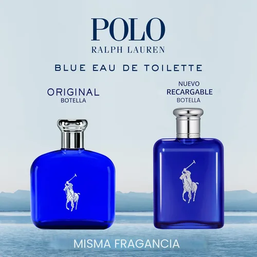 Miniatura 4 de Ralph Lauren - Polo Blue - Parfum - Colonia Hombre - Acuático y Fresco - Con Cítricos, Roble y Vetiver - Fragancia Intensa
