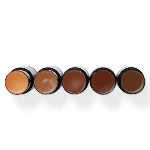 Miniatura 2 de Mehron Paleta de mezcla para mezclar crema Todos los Pro Kit Maquillaje de Cara, pelo, ojos, base de contorno, para cine, televisión, vídeo, Oscuro