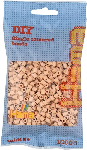 Miniatura 10 de Hama Bolsa de cuentas Aproximadamente 1000 cuentas de fusibles midi Decoración de mosaicos para artes y manualidades para niños creativos a