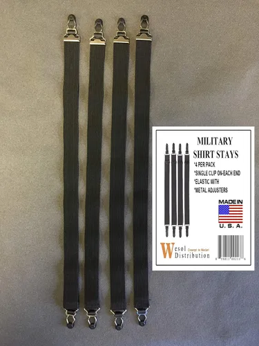 Miniatura 3 de Super Shirt Stays by Wesol Distribution Ligas estilo militar 4