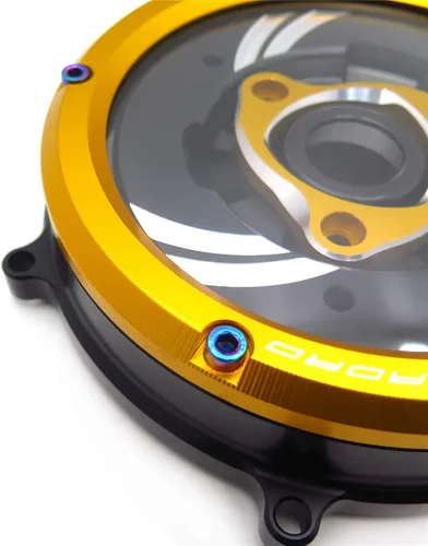 Miniatura 9 de Elegante cubierta transparente de embrague de carreras y retención de resorte compatible con Ducati 1199 1299 959 Panigale R/S 2012-2016