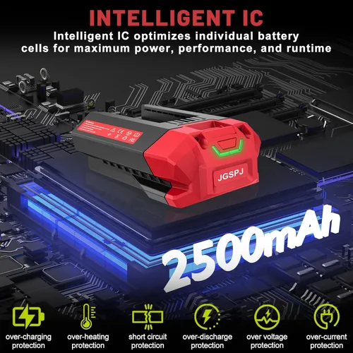 Miniatura 4 de Reemplazo de batería de 2.5Ah para batería SKIL 40V