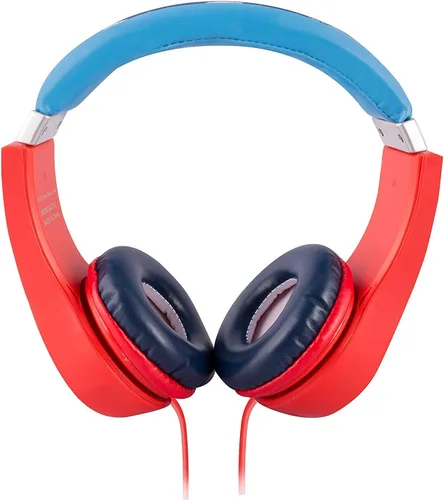 Miniatura 4 de Sakar Auriculares seguros sobre la oreja para niños, limitador de volumen para desarrollar oídos, conector estéreo de 0.138 in, recomendado