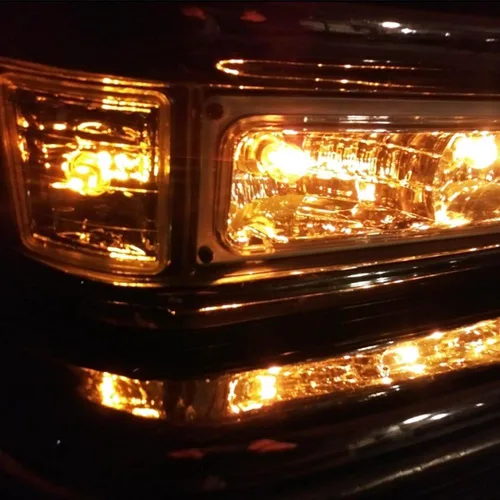 Miniatura 4 de Paquete de 12 focos LED ámbar de repuesto, stock # 194 T10 168 2825 W5W 175 158, foco LED 5050 5 SMD, luz de 12 voltios para interior de automóvil