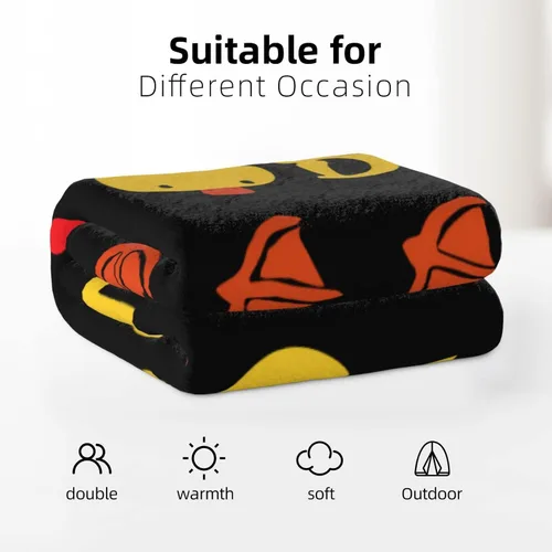 Miniatura 3 de Manta suave de dinosaurios para todas las estaciones, de microfelpa, gruesa y cálida, manta de franela para cama, sofá y sillón, 50 x 40 pulgadas