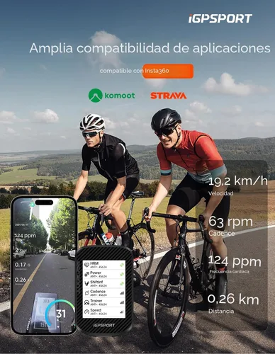 Miniatura 8 de iGPSPORT BSC300T Ordenador de bicicleta inalámbrico GPS, navegación GPS con pantalla táctil, mapas sin conexión, advertencia fuera de ruta, Pantalla