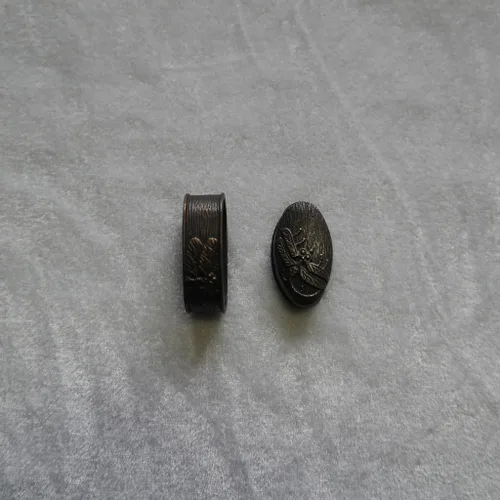 Miniatura 21 de Espada samurái japonesa KOSHIRAE – Aleación de Fuchi Kashira 01-44