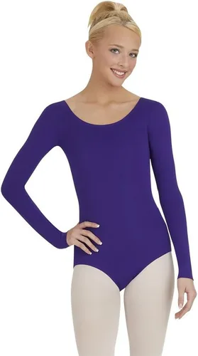 Miniatura 4 de Capezio Leotardo de manga larga para mujer