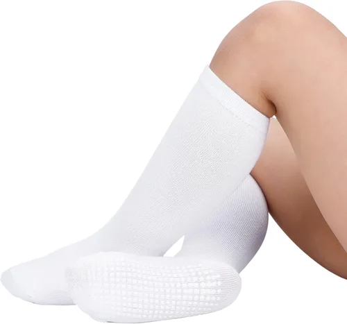 Miniatura 3 de Zando Calcetines de fútbol para niños, calentadores de piernas, calcetines largos con volantes, calcetines para bebés recién nacidos, calcetines