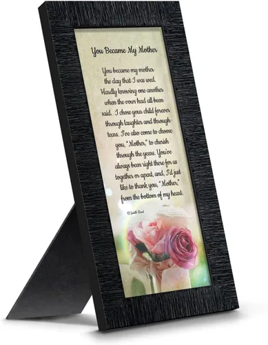 Miniatura 18 de Crossroads Home Décor Regalos para suegra - Regalos de nuera, You Became My Mother 7346BW