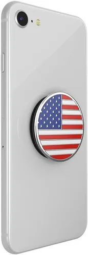 Miniatura 3 de PopSockets Agarre adhesivo para teléfono, soporte, soporte para teléfono, esmalte - Old Glory