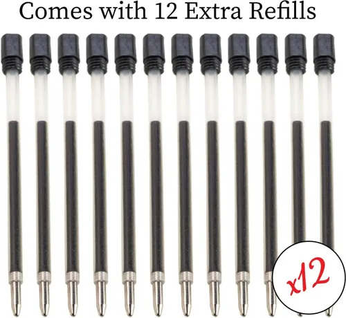 Miniatura 6 de ExpressDesigns™ - Bolígrafos de cristal personalizados con lápiz capacitivo - Pluma de gemas de metal - Bolígrafos con nombre impresos metálicos